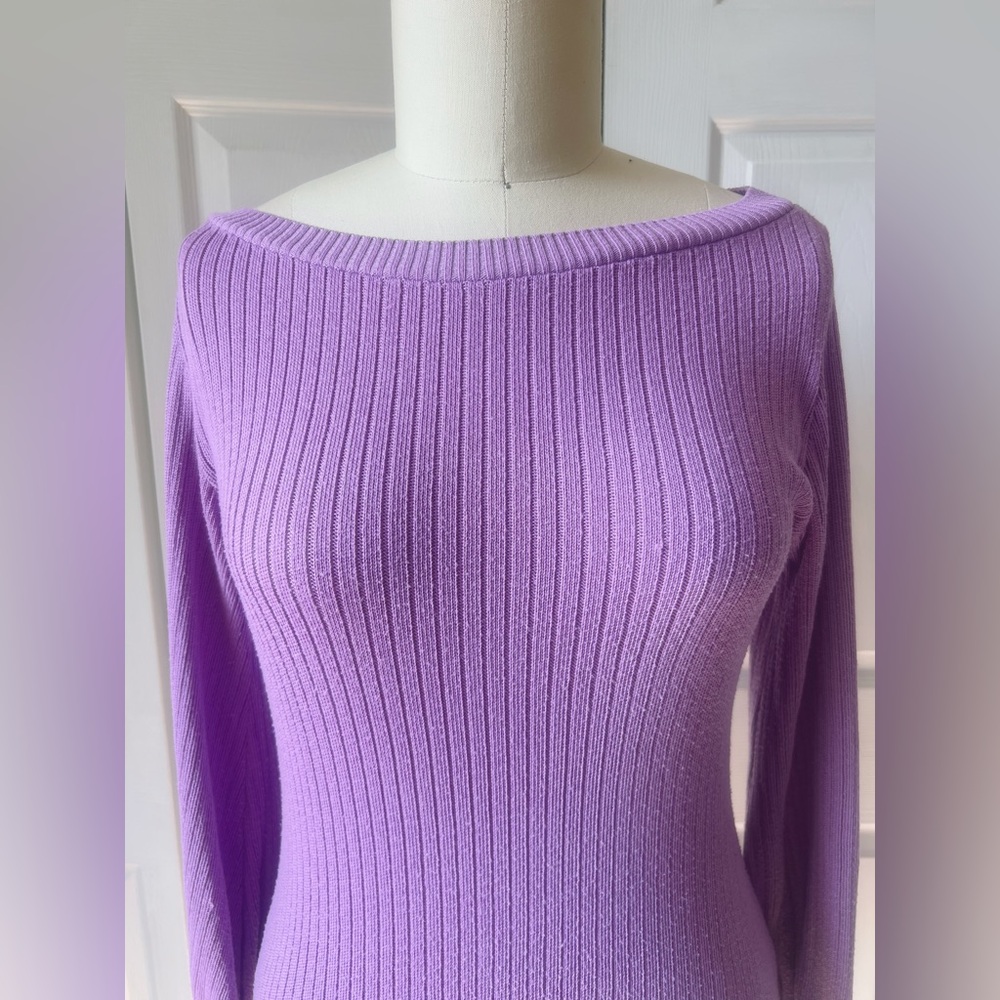 Elhoffer Design Essential Oversize Sweater in Orchid size XS/S - Picture 5 of 10